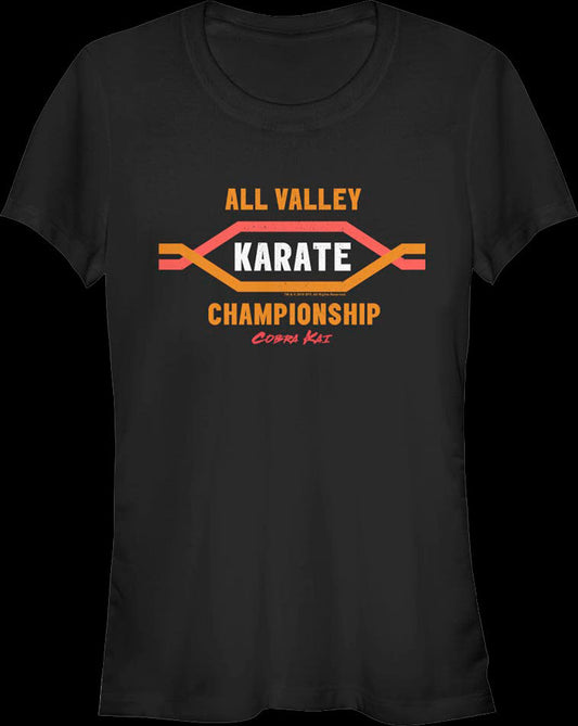 Ladies All Valley Karate Championship Cobra Kai Shirt