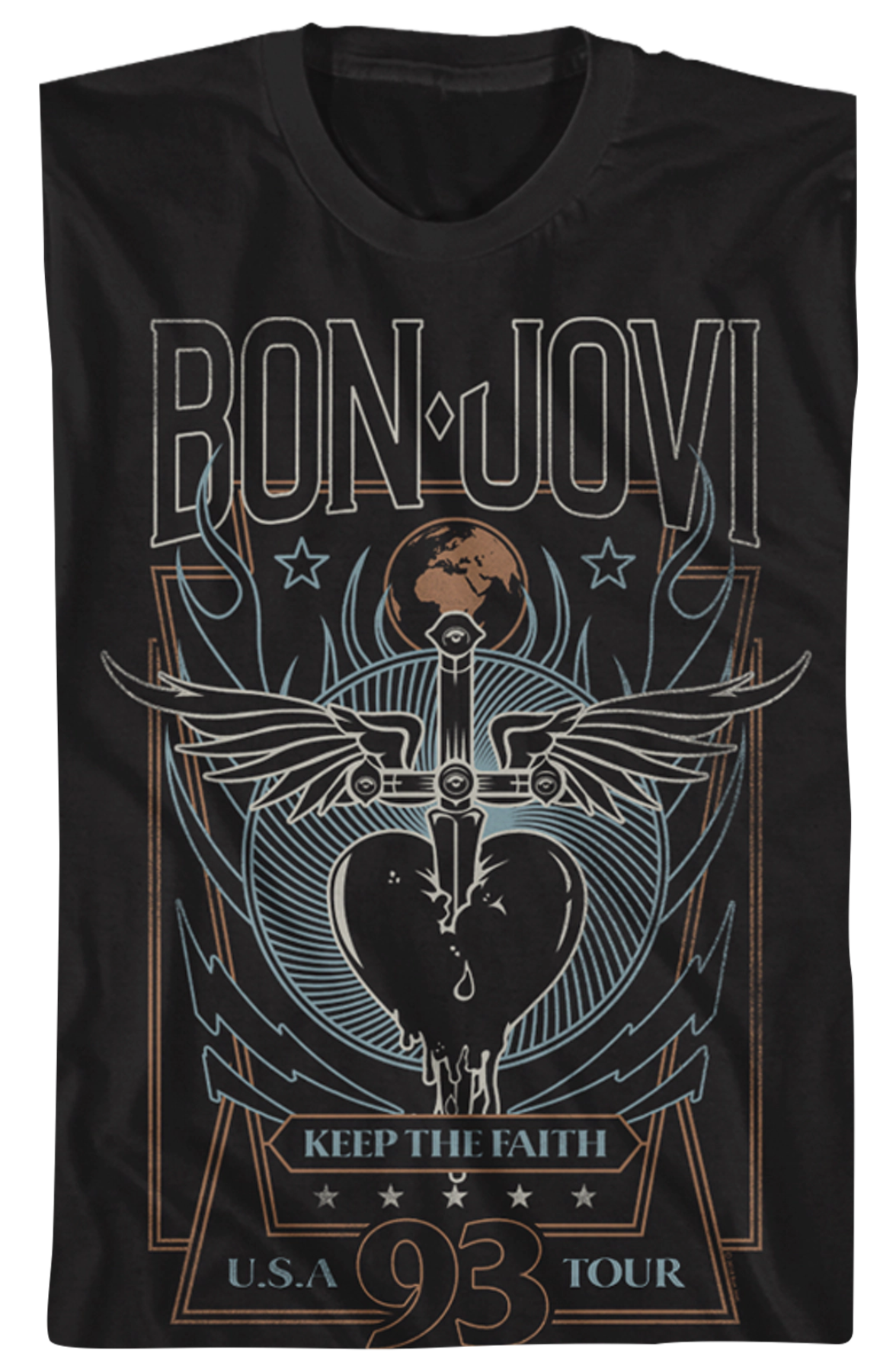 Keep The Faith Tour Bon Jovi T-Shirt