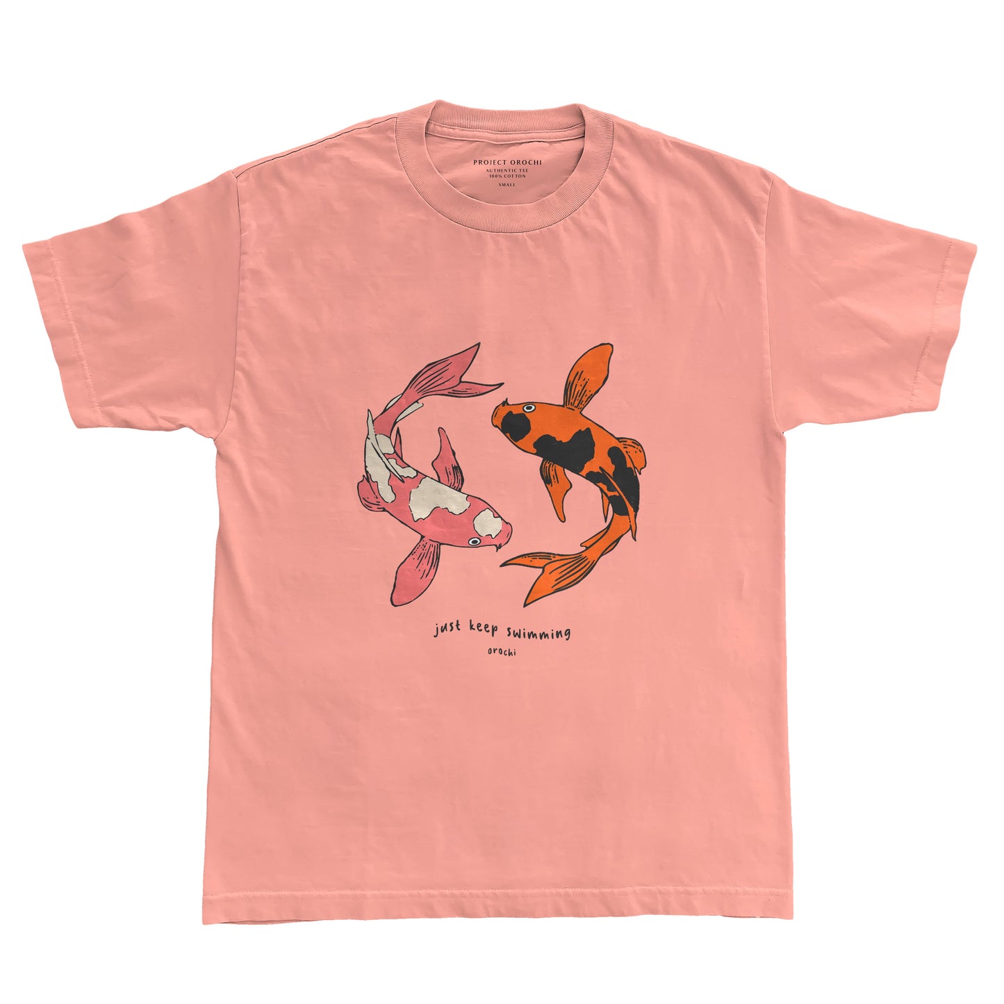 Koi Tee - Salmon