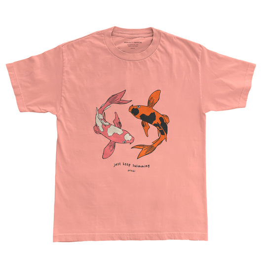 Koi Tee - Salmon