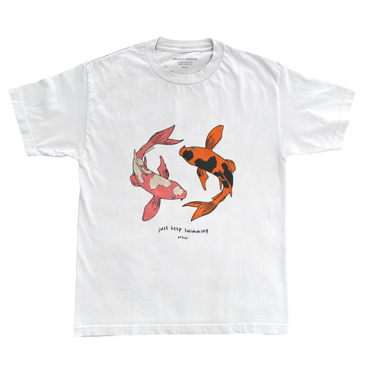 Koi Tee - White