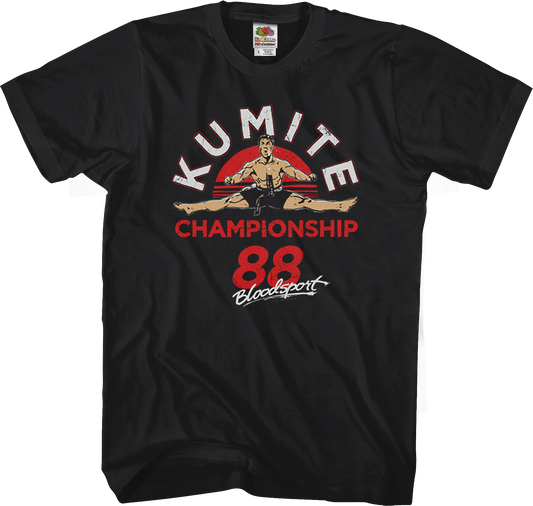Kumite Championship Bloodsport T-Shirt