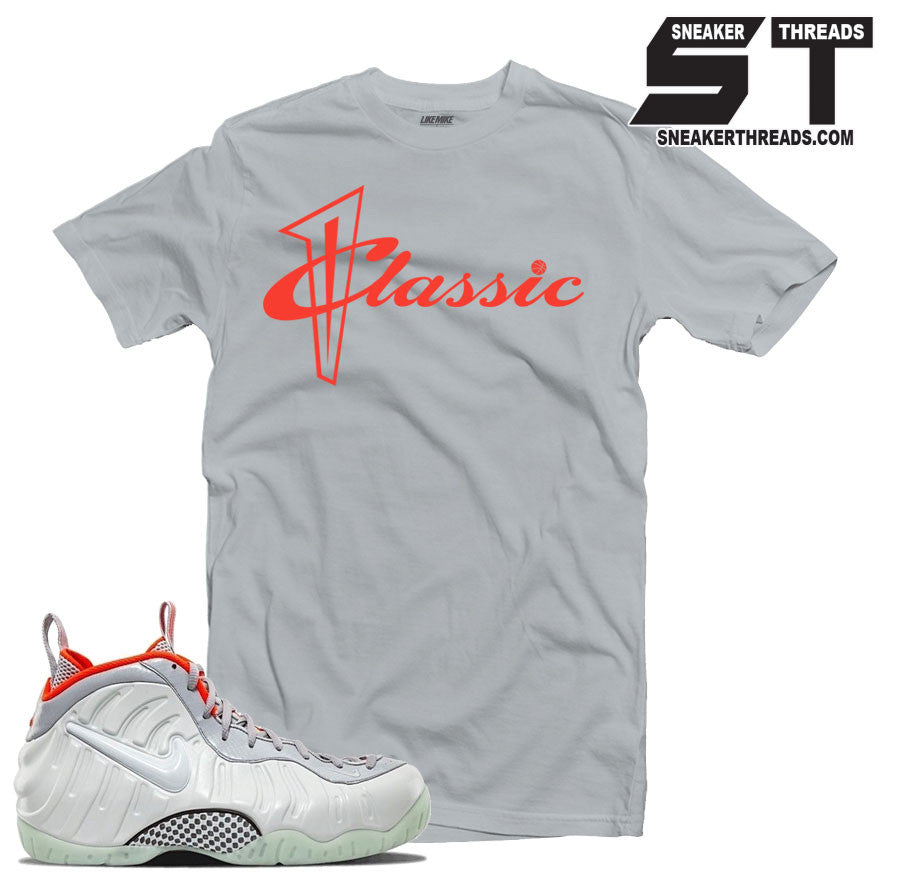 Foamposite  Platinum Classic Shirt