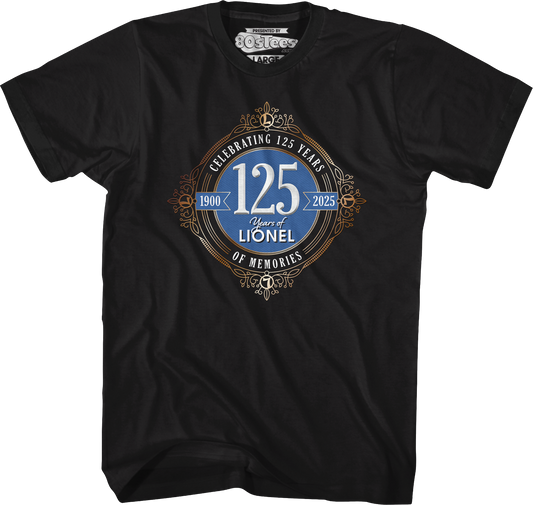 Celebrating 125 Years Of Memories Lionel Trains T-Shirt
