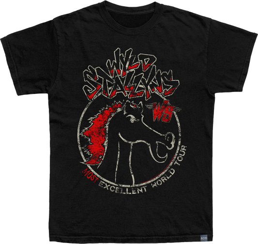 Made In USA Most Excellent World Tour Wyld Stallyns T-Shirt