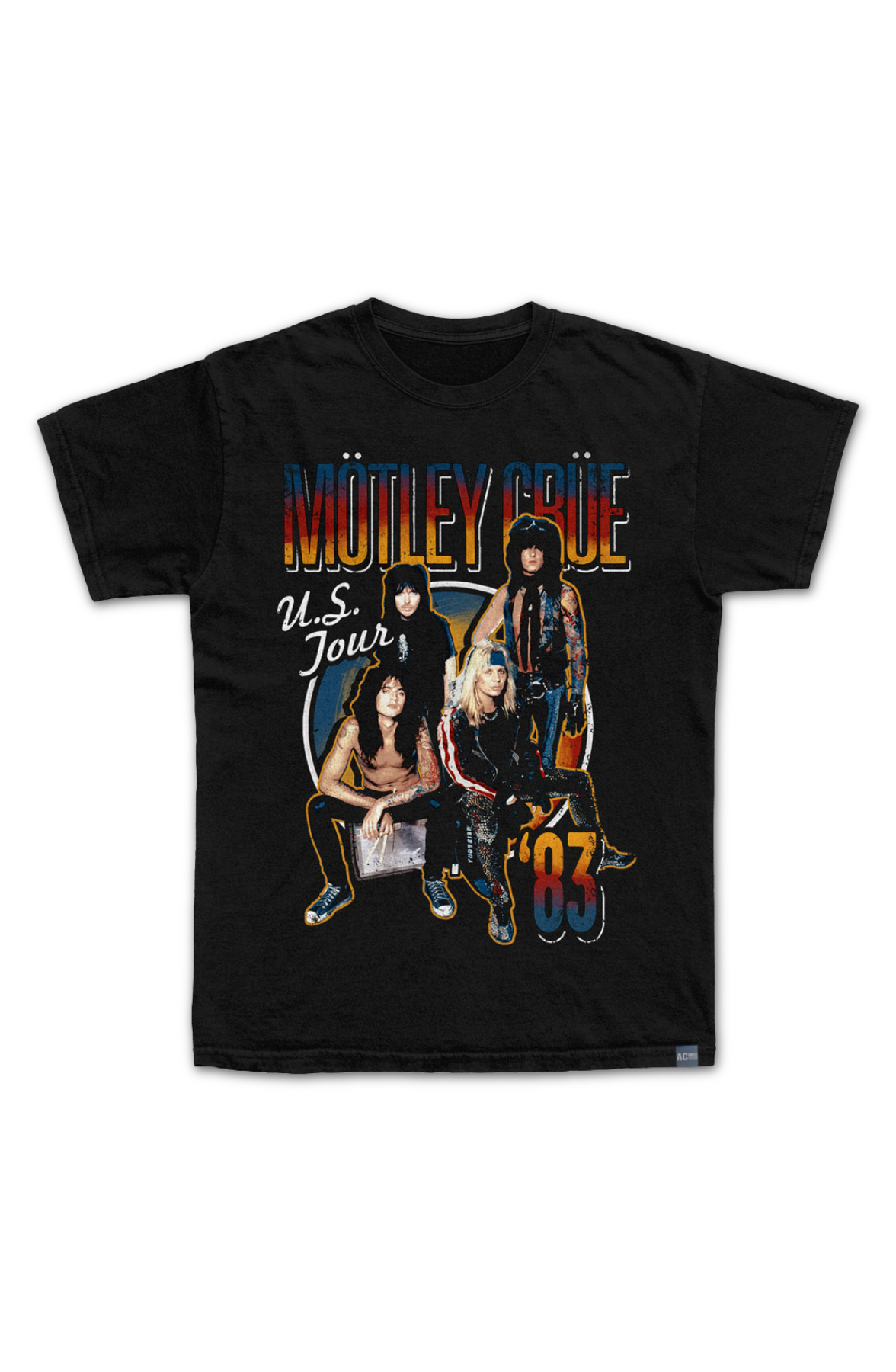 Made In USA Motley Crue US Tour '83 T-Shirt