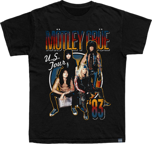 Made In USA Motley Crue US Tour '83 T-Shirt