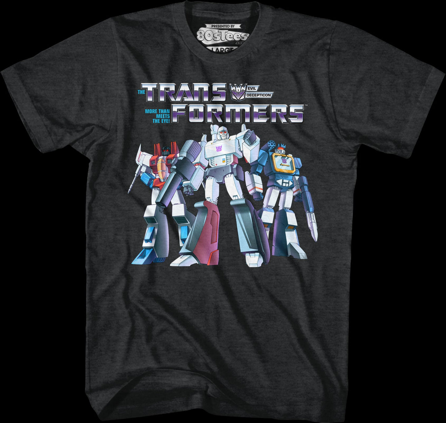 Decepticons Triple Threat Transformers T-Shirt