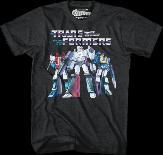 Decepticons Triple Threat Transformers T-Shirt