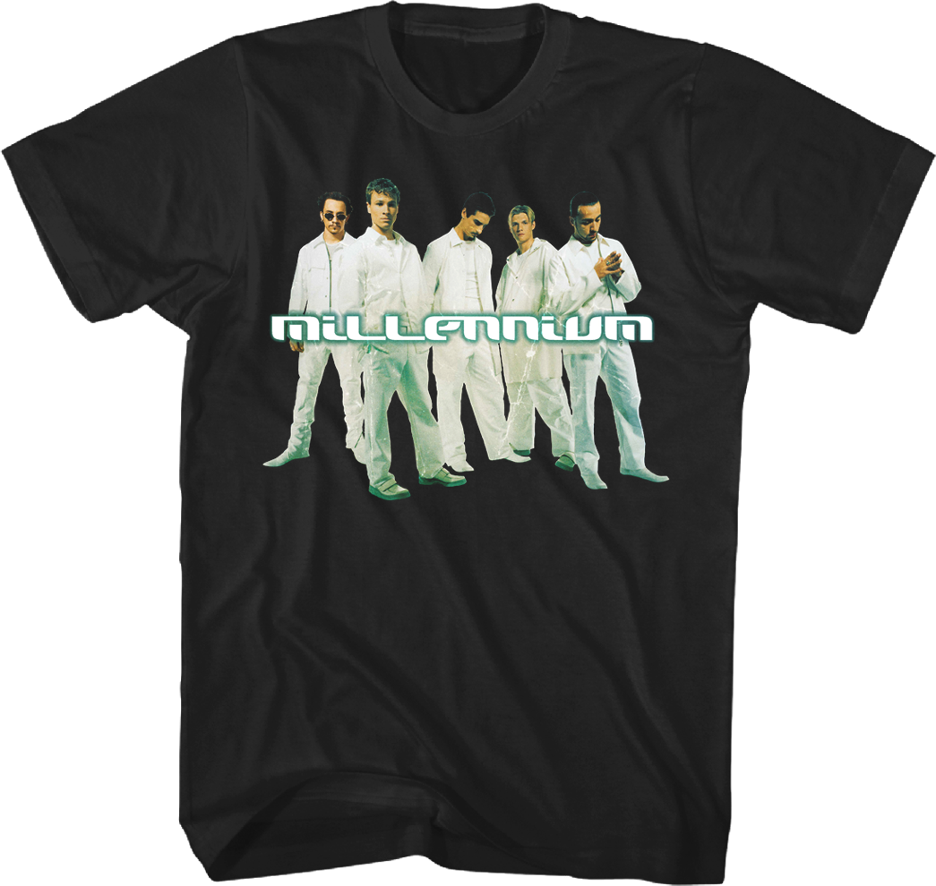Black Millennium Backstreet Boys T-Shirt