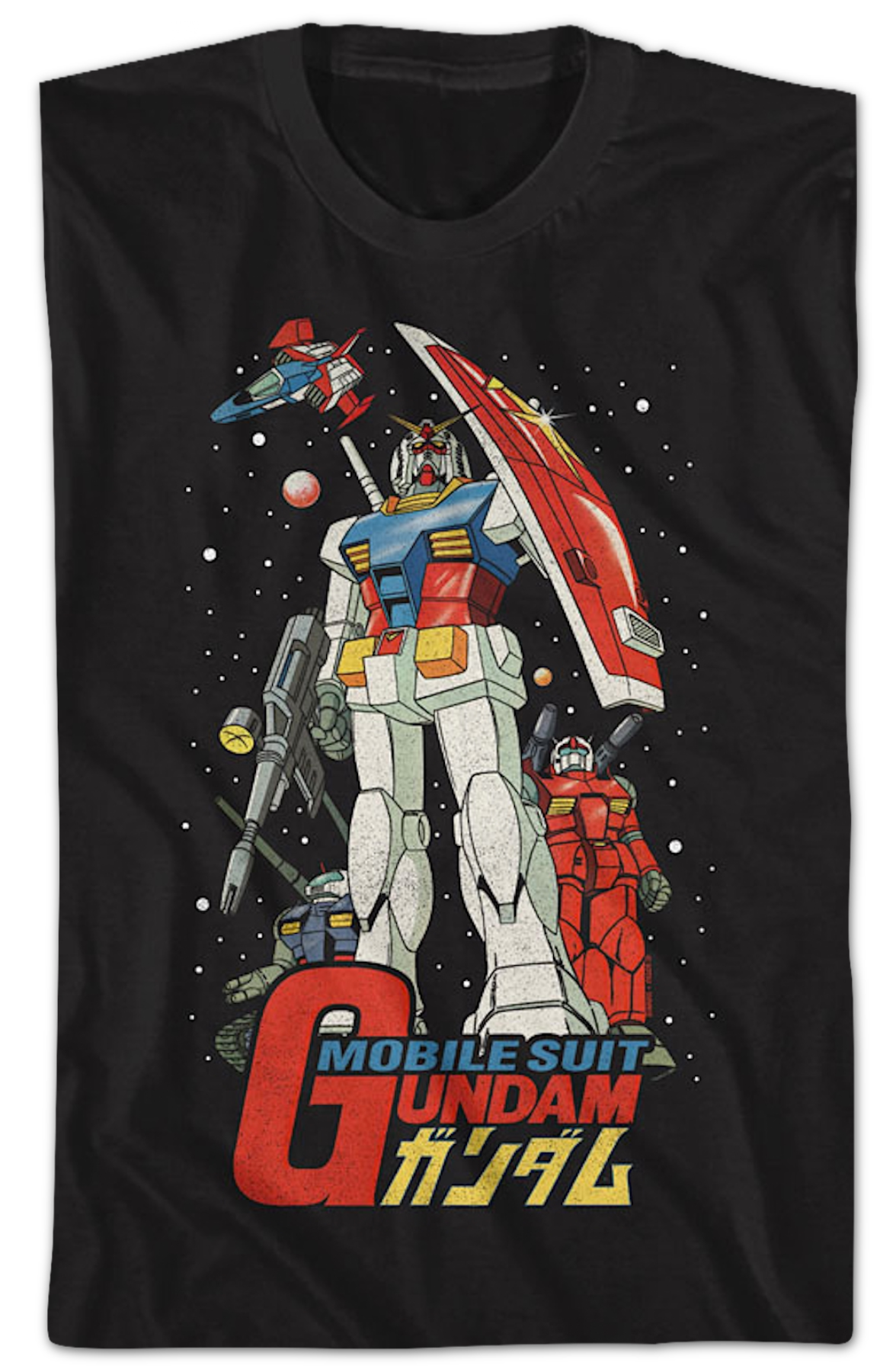 Mobile Suit Poster Gundam T-Shirt