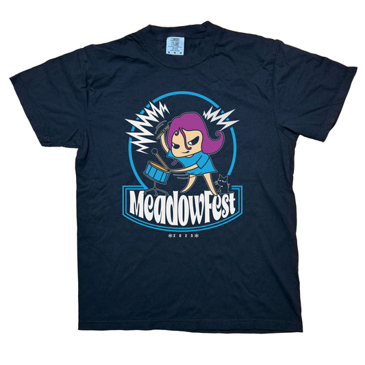 Official MeadowFest 2025 T-Shirts (Black) PRE-SALE / SHIPS WEEK OF Aug 11th.