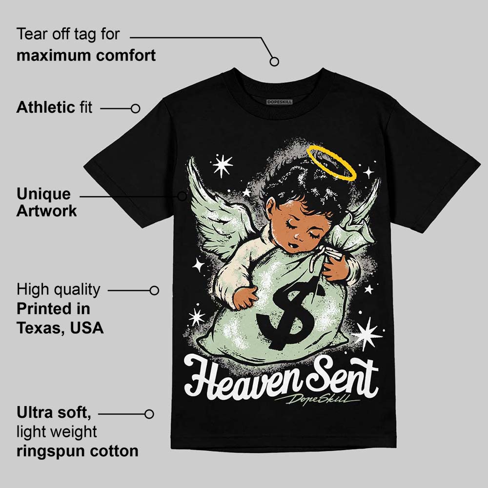 Seafoam 4s 2025 DopeSkill T-Shirt Heaven Sent Graphic