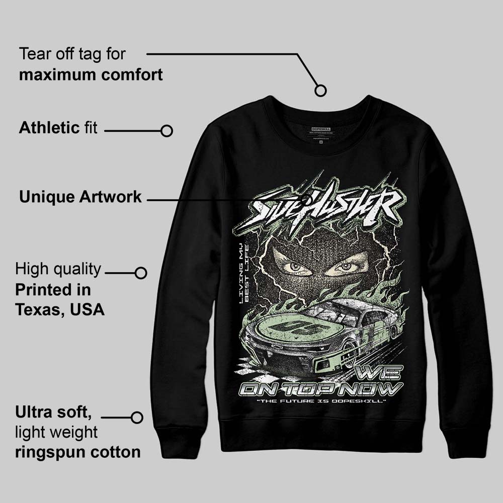 Seafoam 4s 2025 DopeSkill Sweatshirt New Side Hustler Graphic