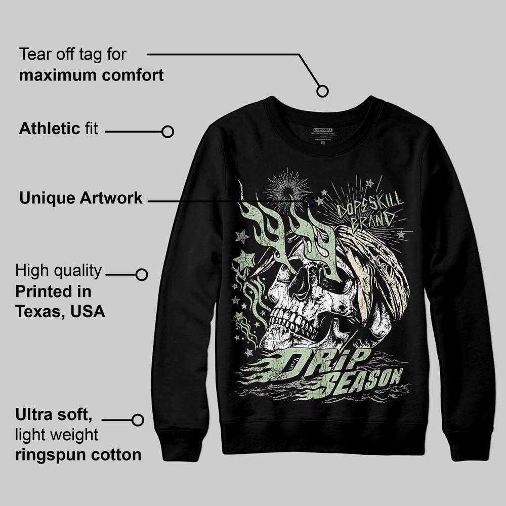 Seafoam 4s 2025 DopeSkill Sweatshirt Drip Season Graphic