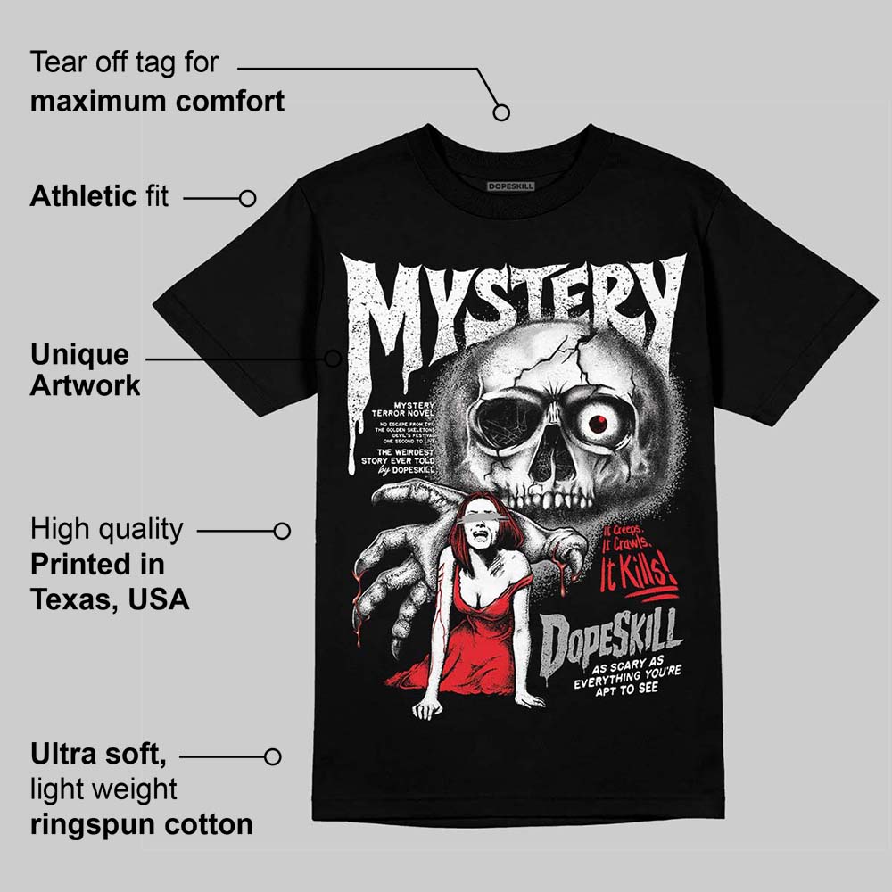 White Thunder 4s DopeSkill T-Shirt Mystery Ghostly Grasp Graphic
