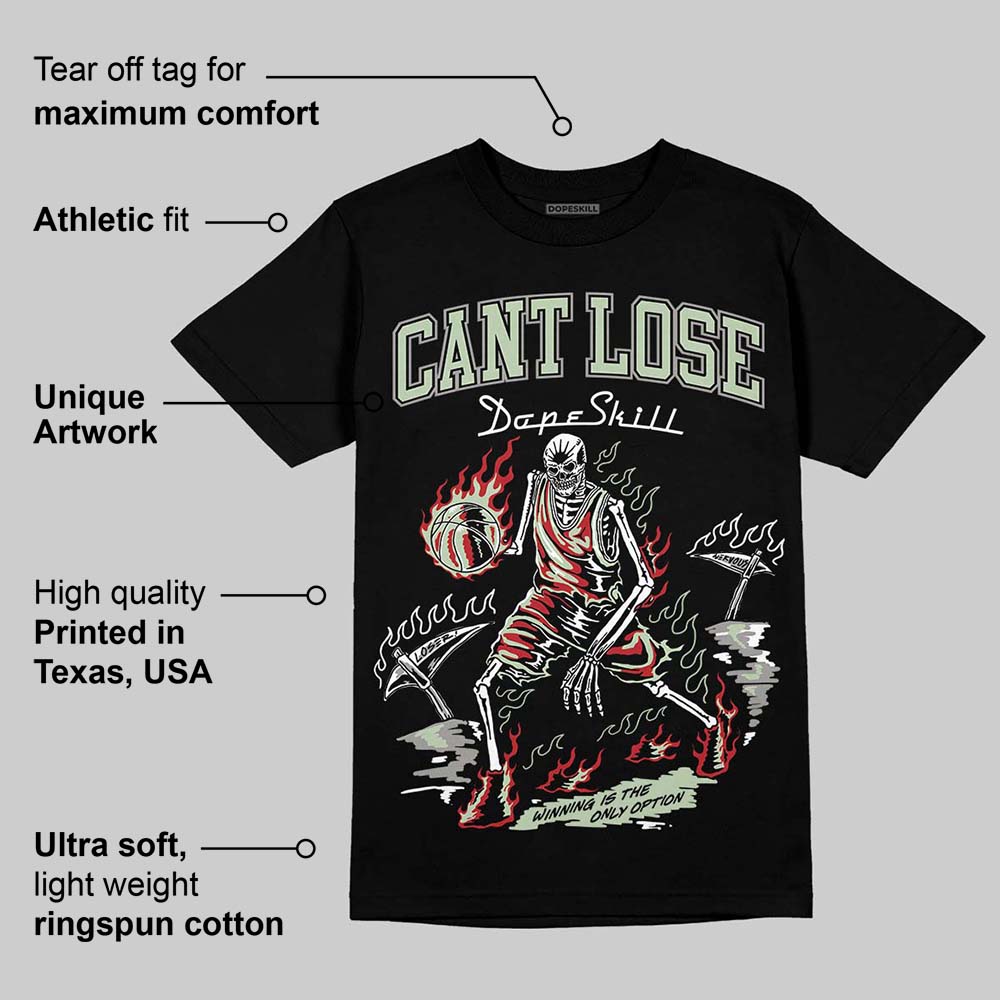 Seafoam 4s 2025 DopeSkill T-Shirt Cant Lose Graphic