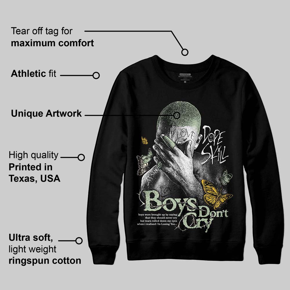 Seafoam 4s 2025 DopeSkill Sweatshirt Boys Don't Cry Graphic