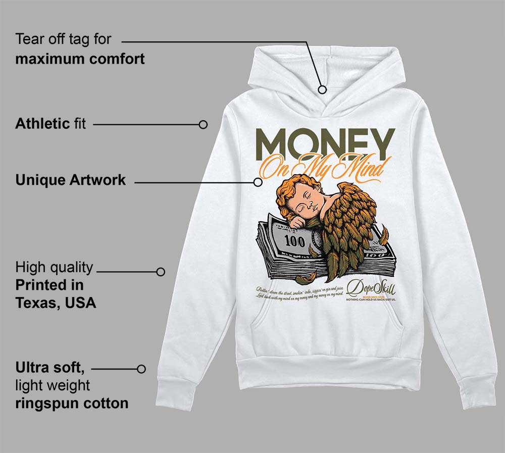 Olive 5s DopeSkill Hoodie Sweatshirt MOMM Graphic