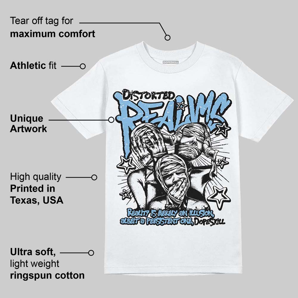 University Blue Collection DopeSkill T-Shirt Distorted Realms Graphic