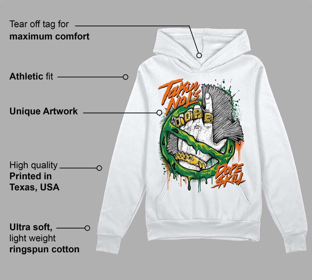 Green Collection DopeSkill Hoodie Sweatshirt Takin No L's Graphic
