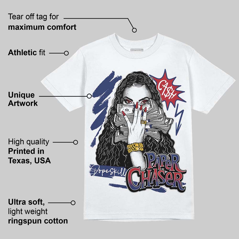 Rare Air Deep Royal Blue 1s DopeSkill T-Shirt NPC Graphic