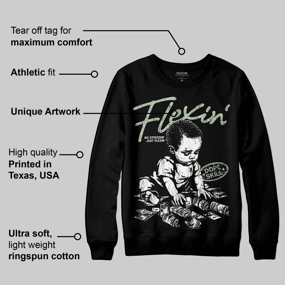 Seafoam 4s 2025 DopeSkill Sweatshirt Flexin' Graphic