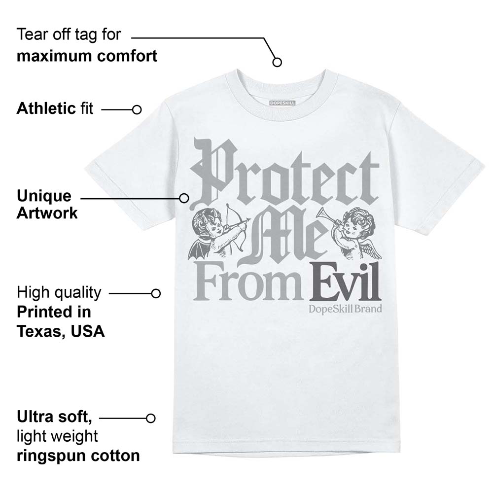 Wet Cement 4s DopeSkill T-Shirt Protect Me From Evil Graphic