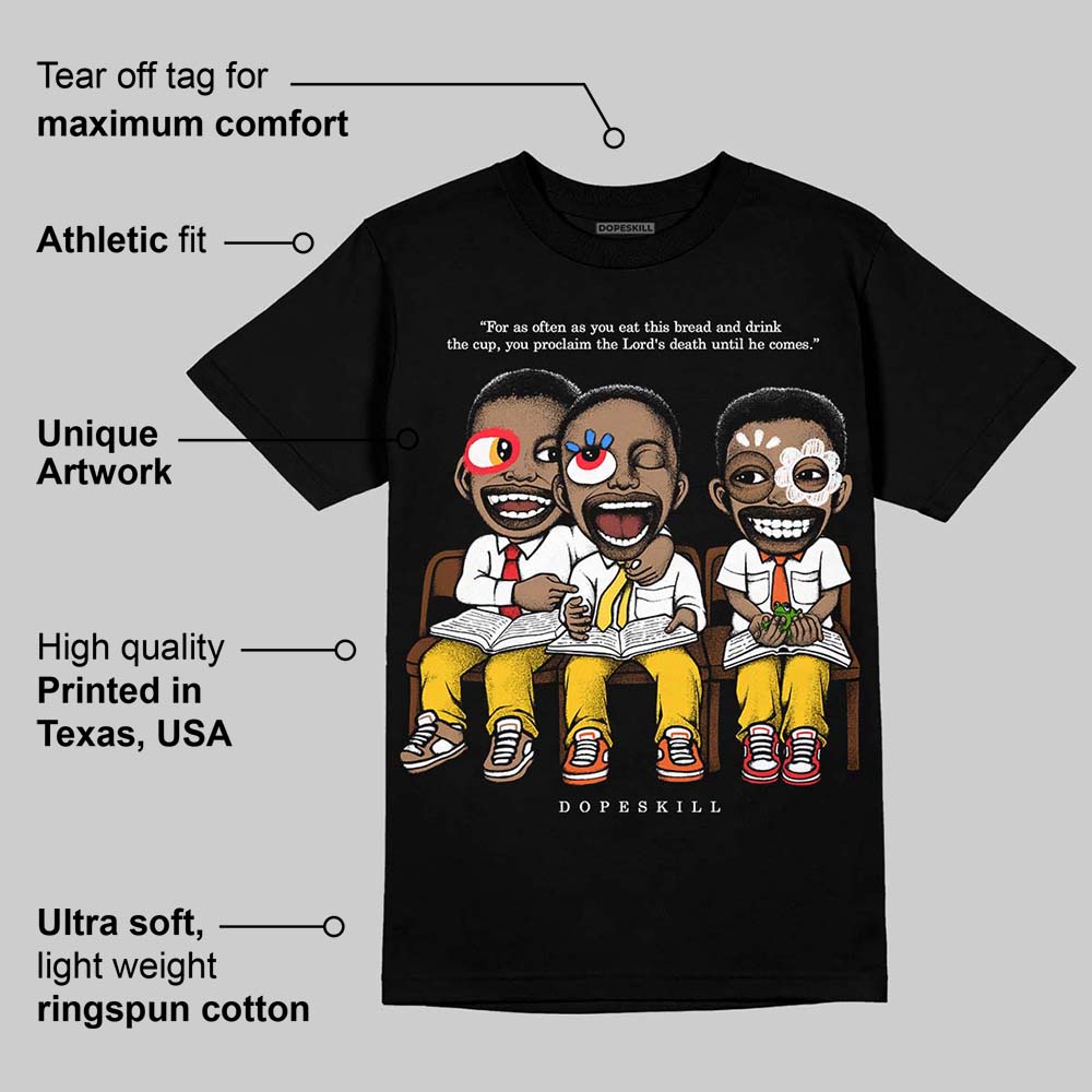 Yellow Collection DopeSkill T-Shirt First Sunday Graphic