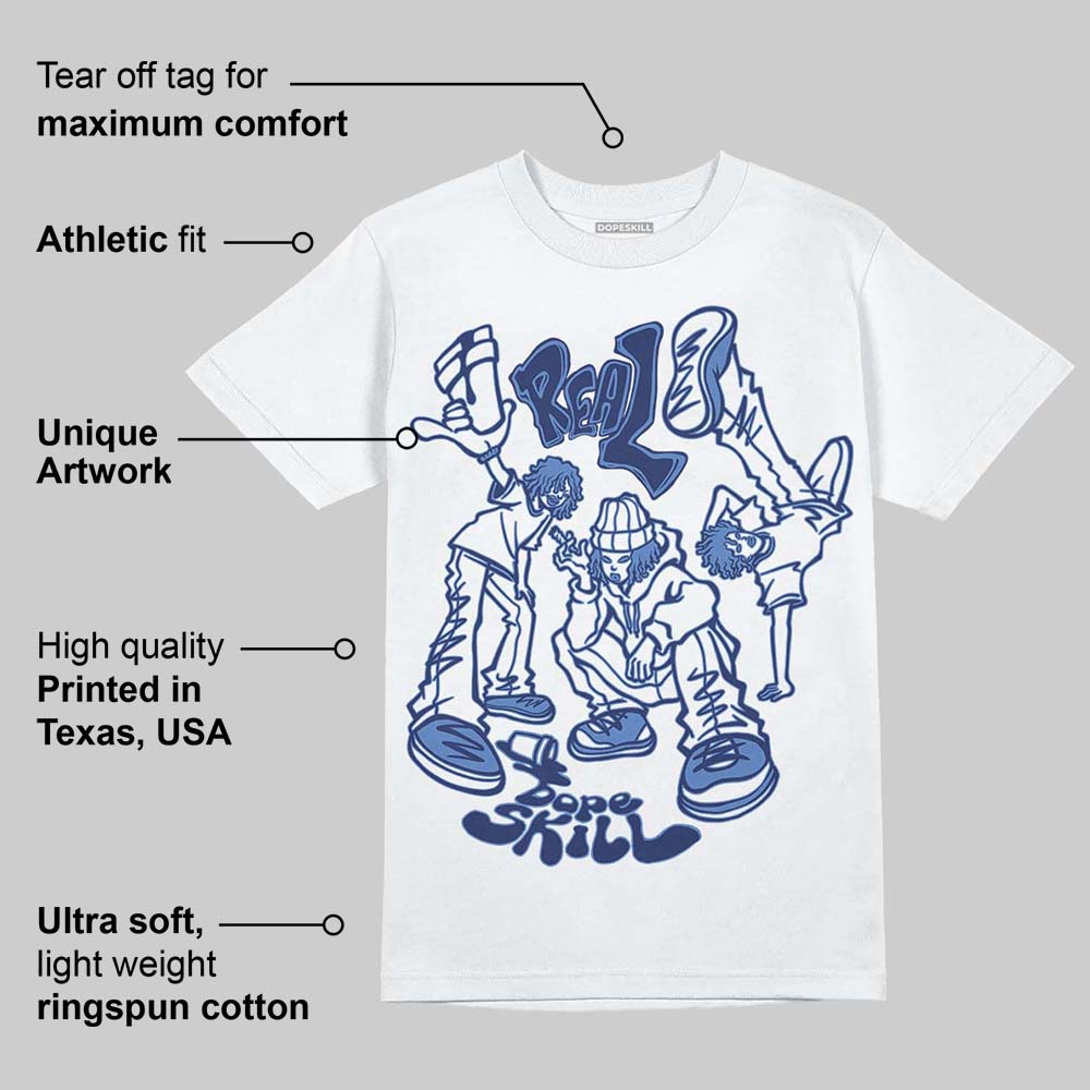 Rare Air Deep Royal Blue 1s DopeSkill T-Shirt Real Y2K Players Graphic