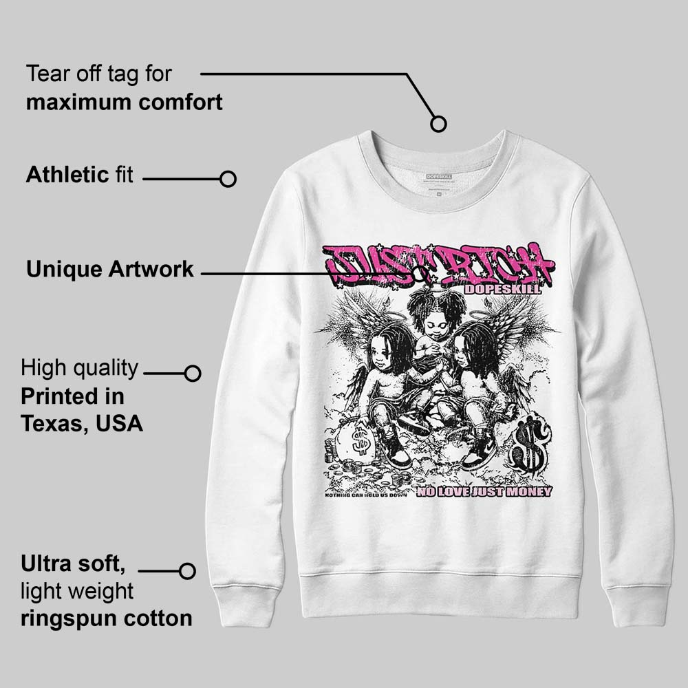 Pink Collection DopeSkill Sweatshirt Just Rich Graphic