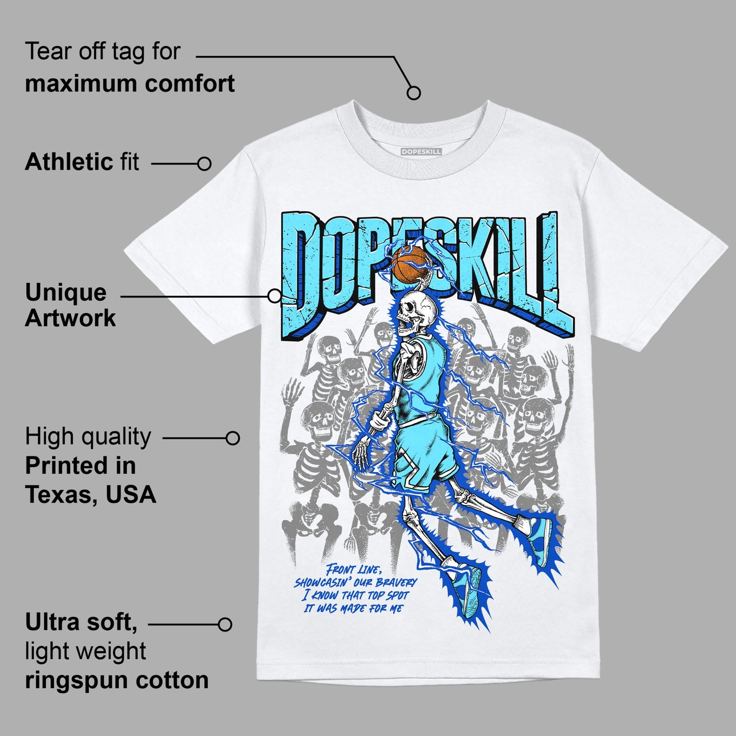 SB Dunk Argon DopeSkill T-Shirt Thunder Dunk Graphic