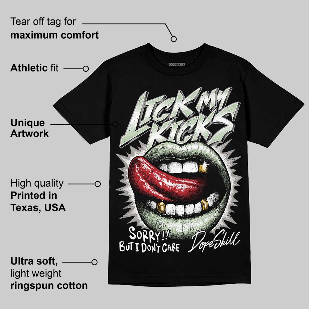 Seafoam 4s 2025 DopeSkill T-Shirt Lick My Kicks Graphic