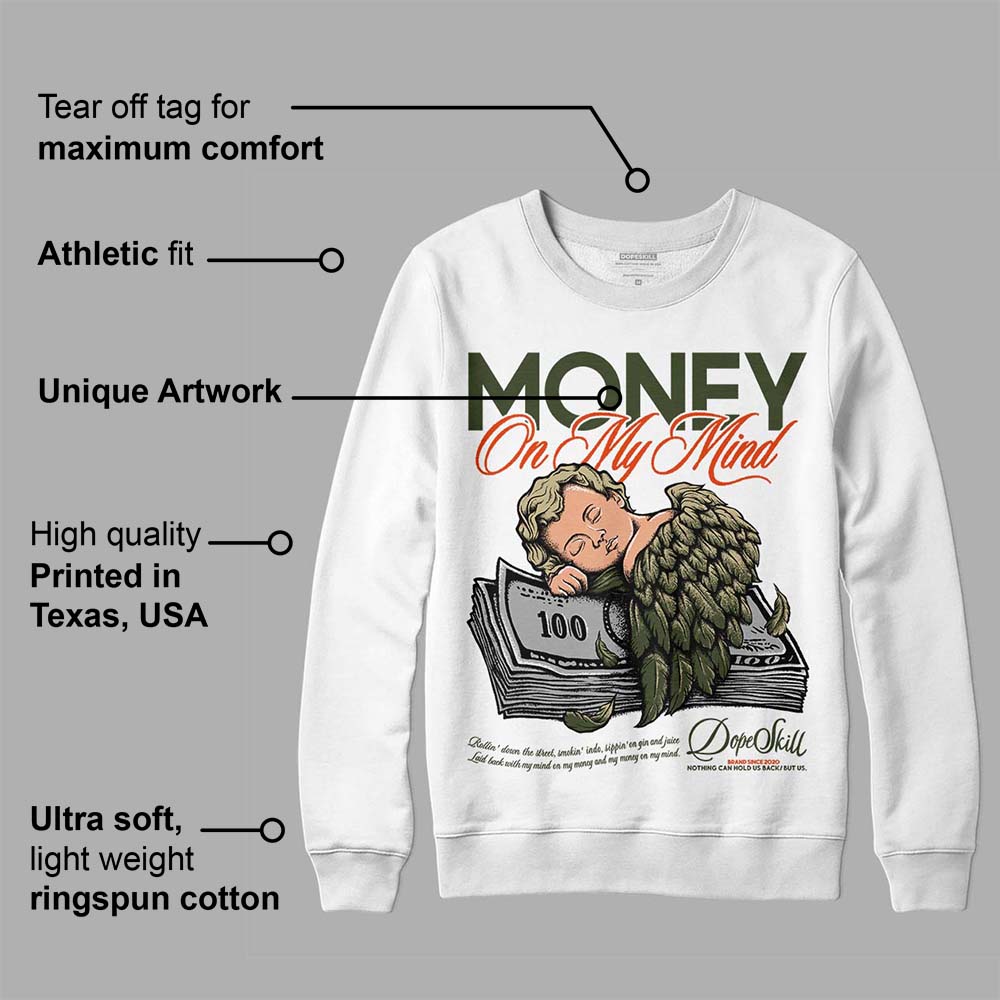 Olive Collection DopeSkill Sweatshirt MOMM Graphic