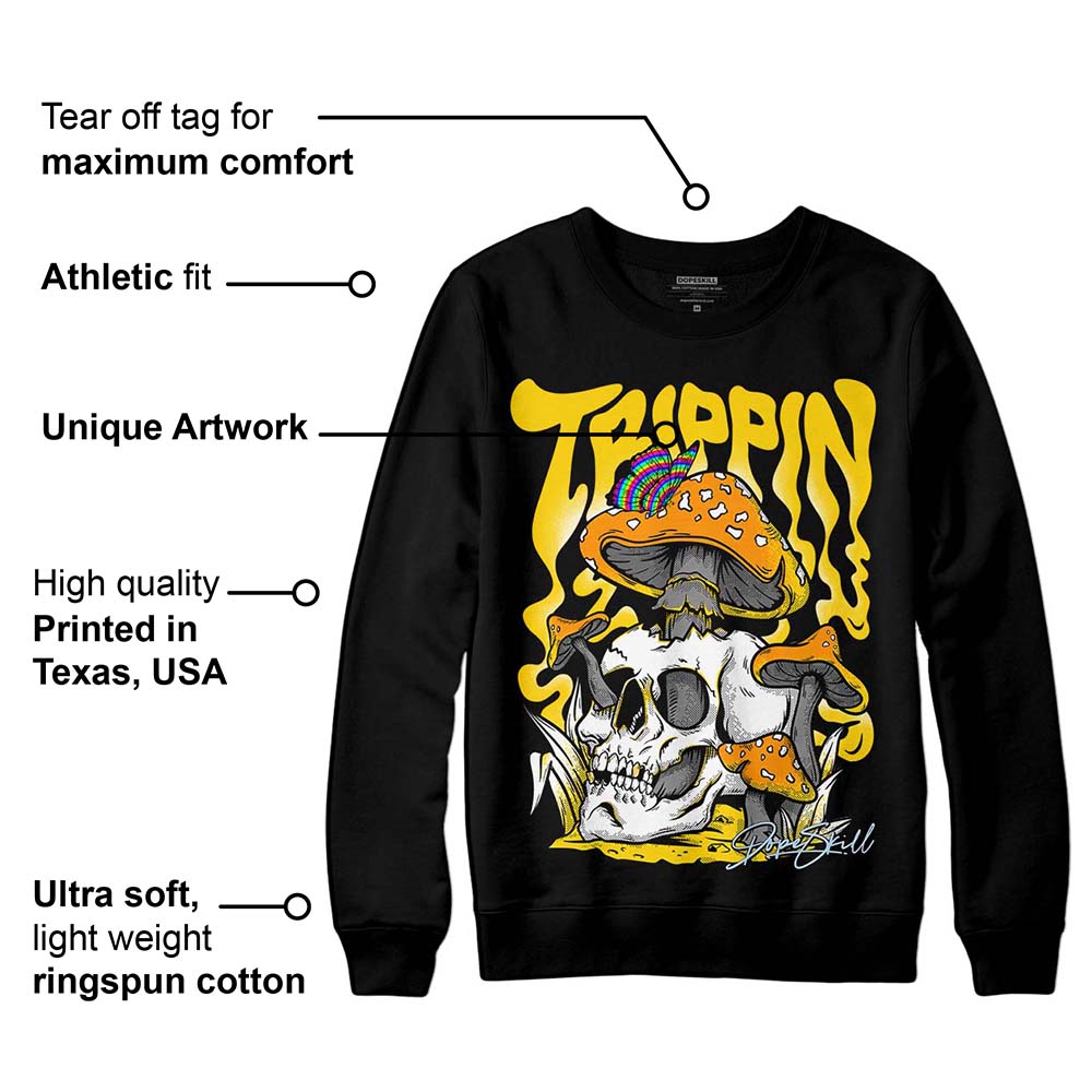 Yellow Ochre 6s DopeSkill Sweatshirt Trippin Graphic