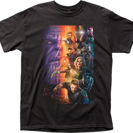 Movie Poster Avengers Infinity War T-Shirt