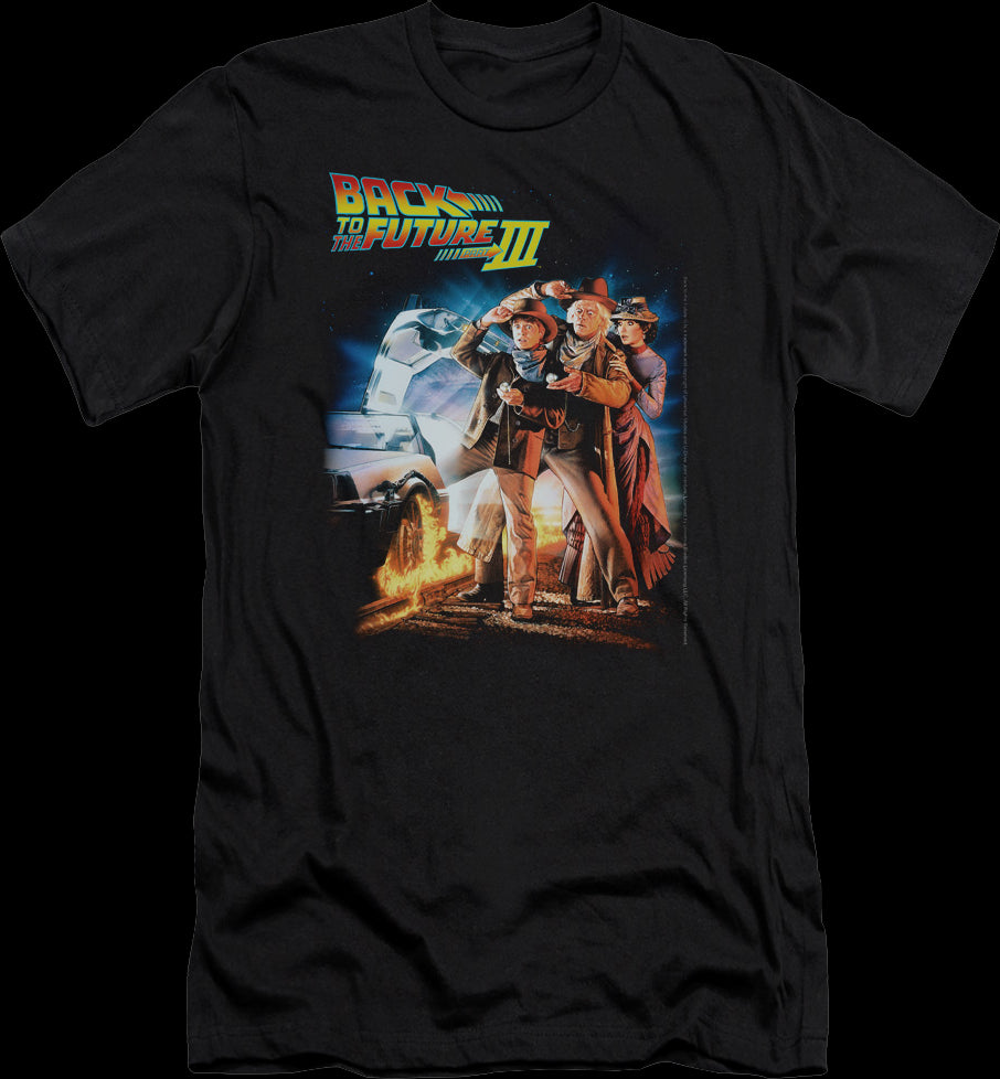 Movie Poster Back To The Future Part III T-Shirt