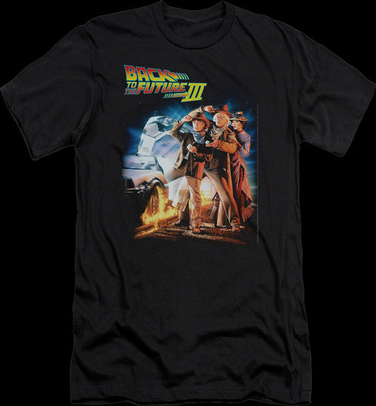Movie Poster Back To The Future Part III T-Shirt
