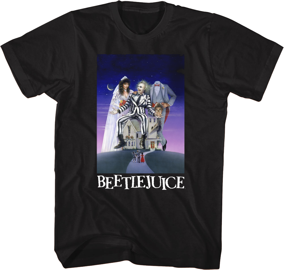Movie Poster Beetlejuice T-Shirt