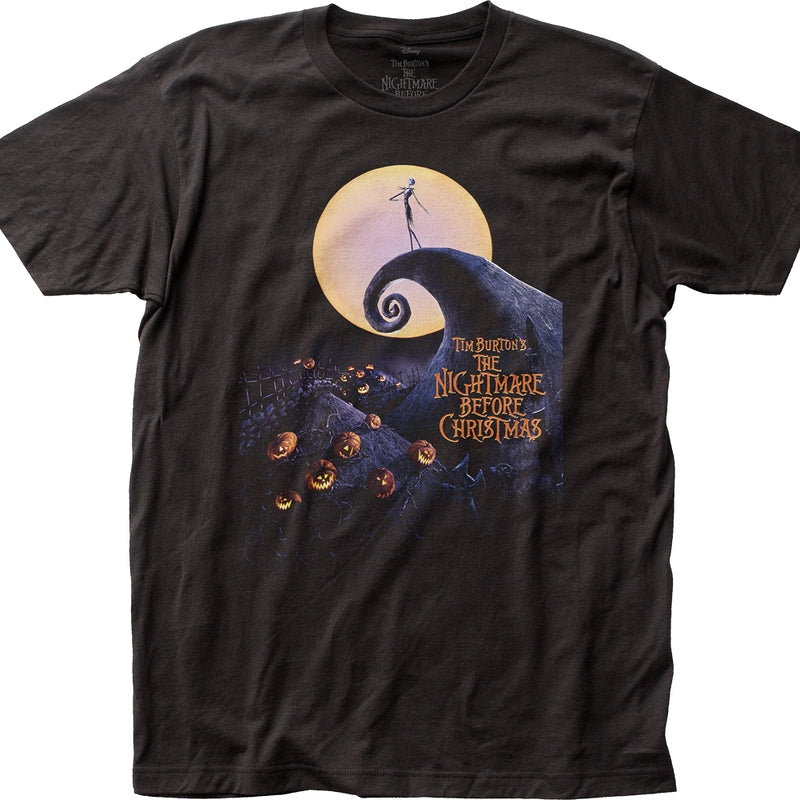 Movie Poster Nightmare Before Christmas T-Shirt