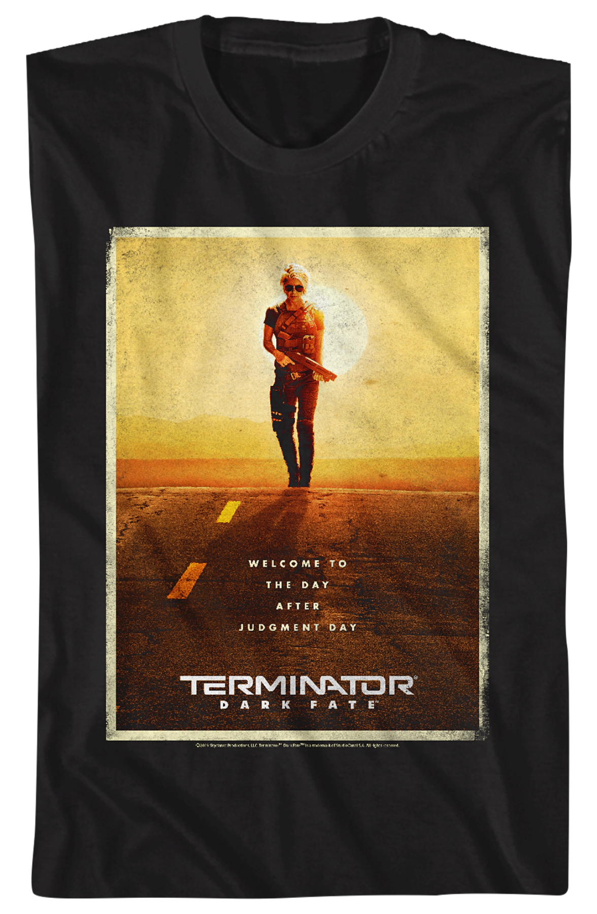 Movie Poster Terminator Dark Fate T-Shirt