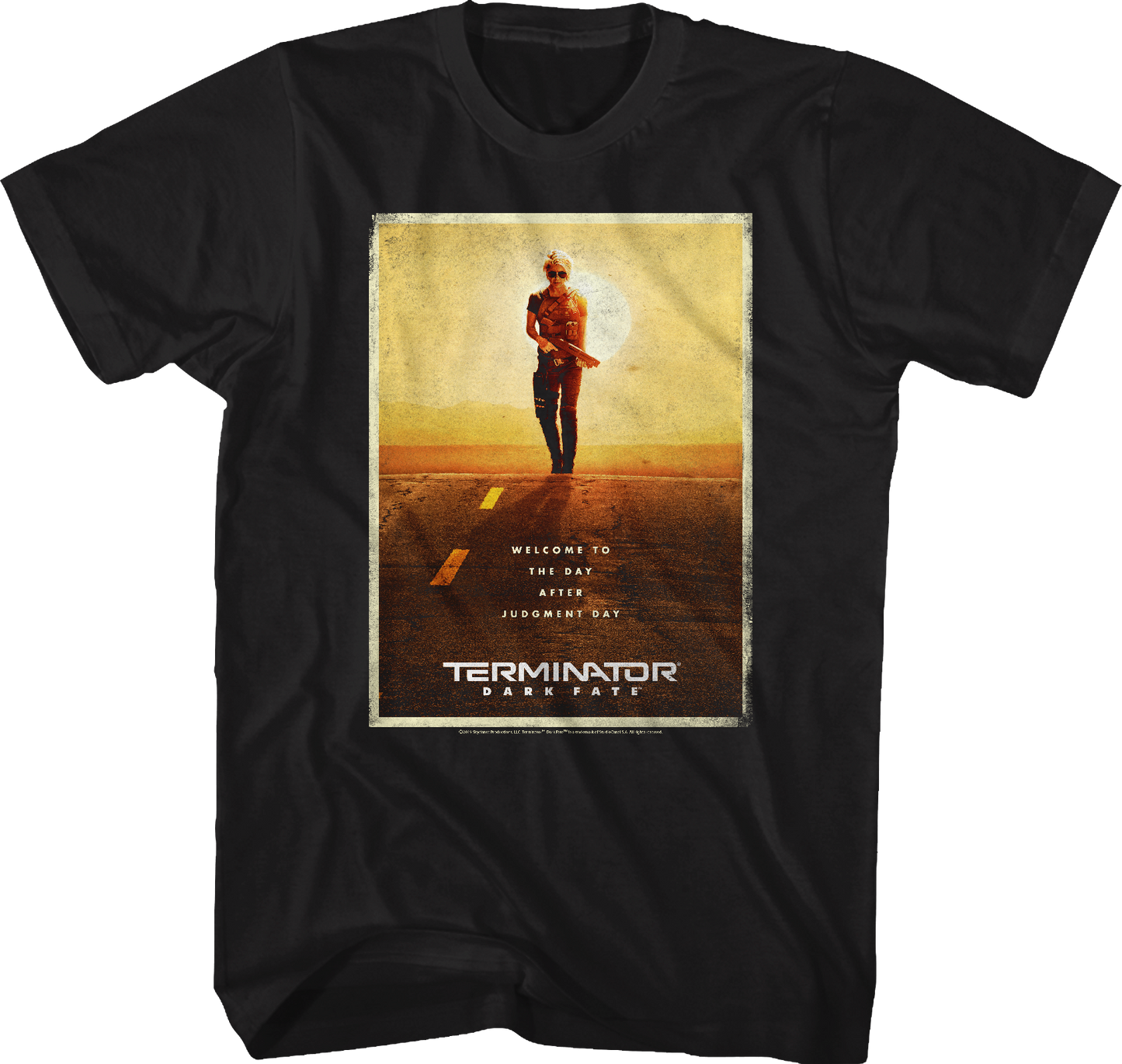Movie Poster Terminator Dark Fate T-Shirt