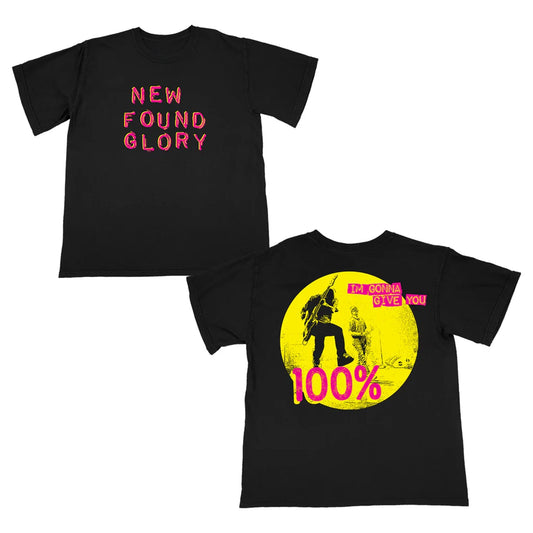 100% T-Shirt (Black)