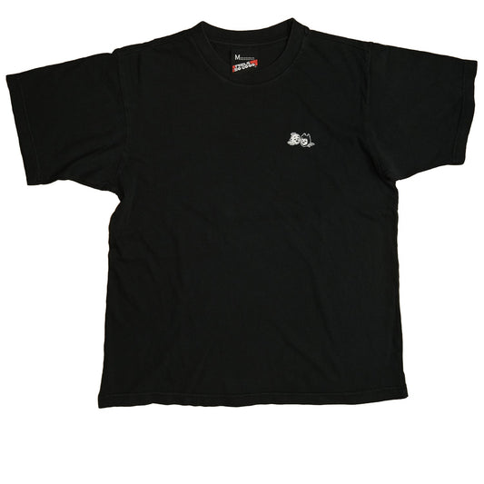 Never Evil Embroidered Perfect Tee - Briquette