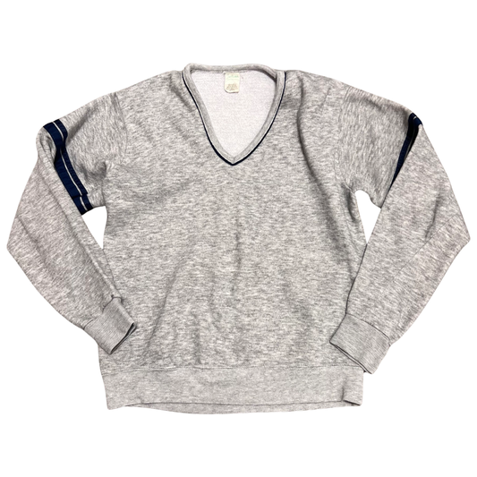 Vintage 80's V Neck Sweatshirt (S)