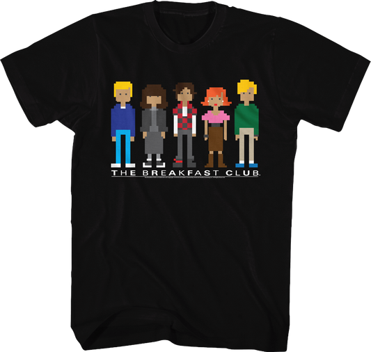 Pixels Breakfast Club T-Shirt