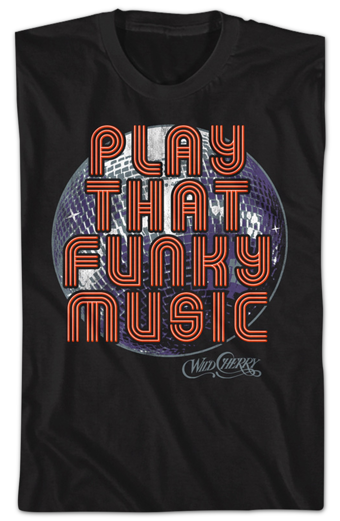 Play That Funky Music Disco Ball Wild Cherry T-Shirt