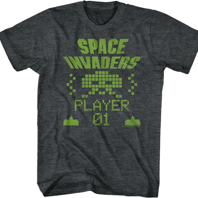 Player Space Invaders T-Shirt