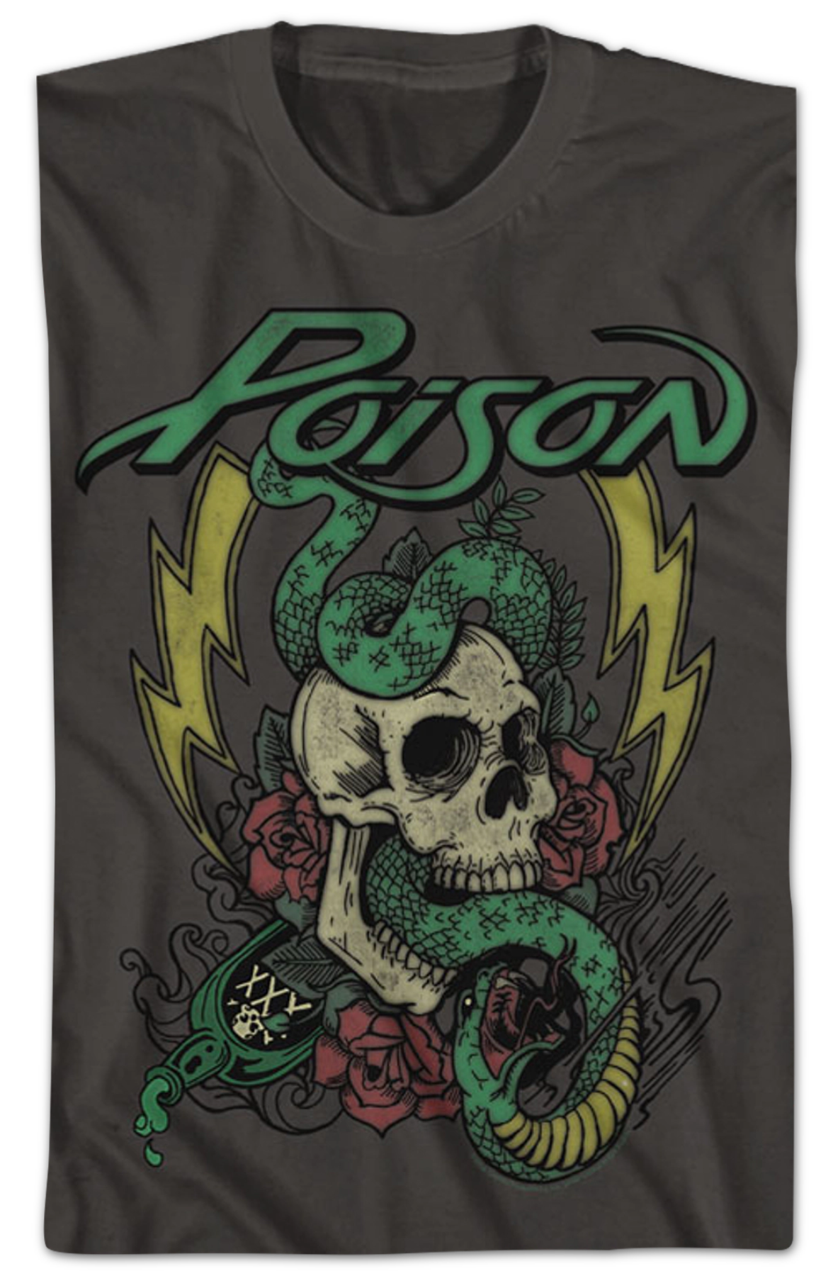 Poison Snake and Skull T-Shirt