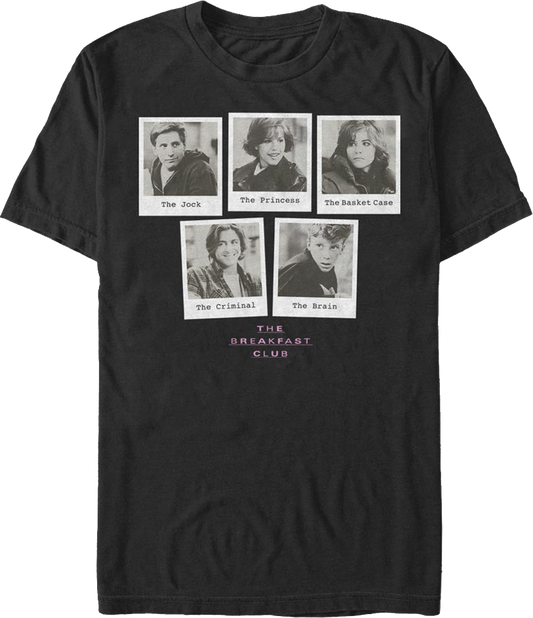 Polaroids Breakfast Club T-Shirt